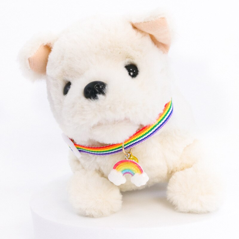 Collier ajustable en Nylon pour chat, 1 pièce, pendentif arc-en-ciel, pour animal de compagnie, chien, chiot, ,