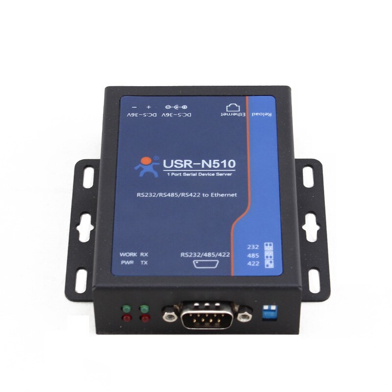 Industrial Serial Ethernet Converter Serial Server Device Supports Watchdog Modbus RTU to Modbus TCP