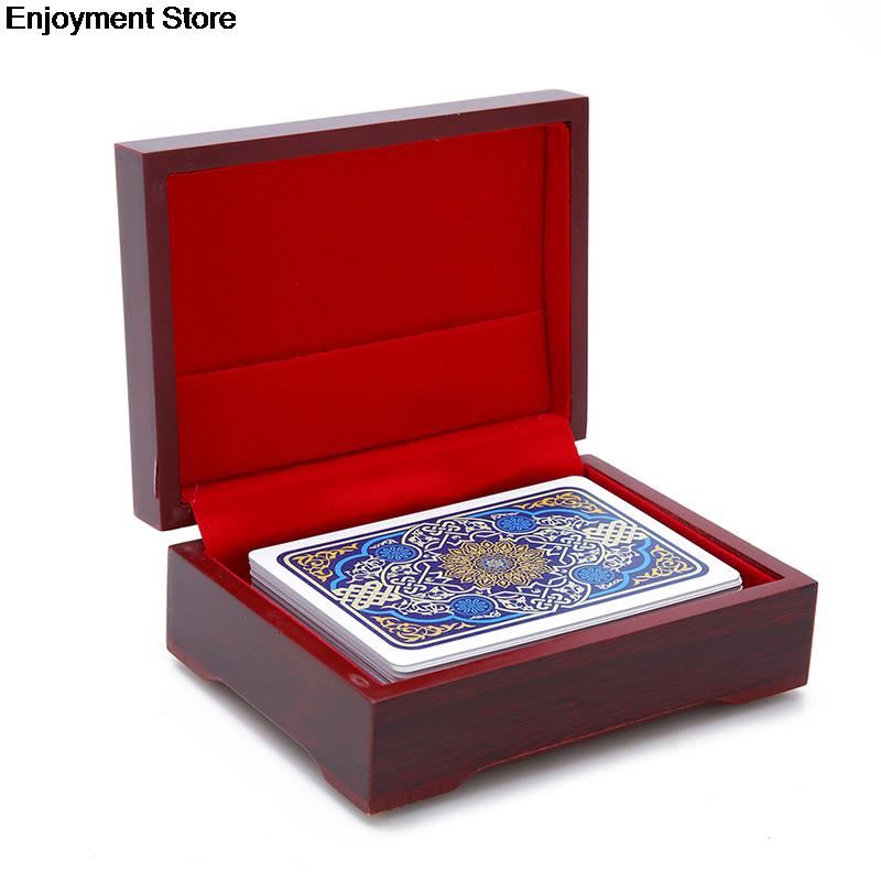 Pokerboks spillekort container opbevaring kuffert pakning poker bridge box