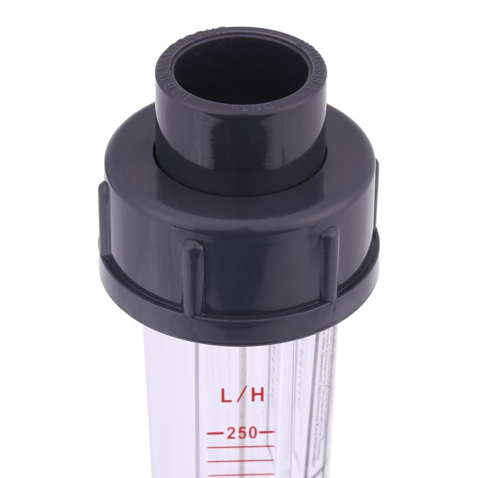 Plastic Tube Type 25-250L/H Instantaneous Water Flow Meter LZS-15 Water Flowmeter