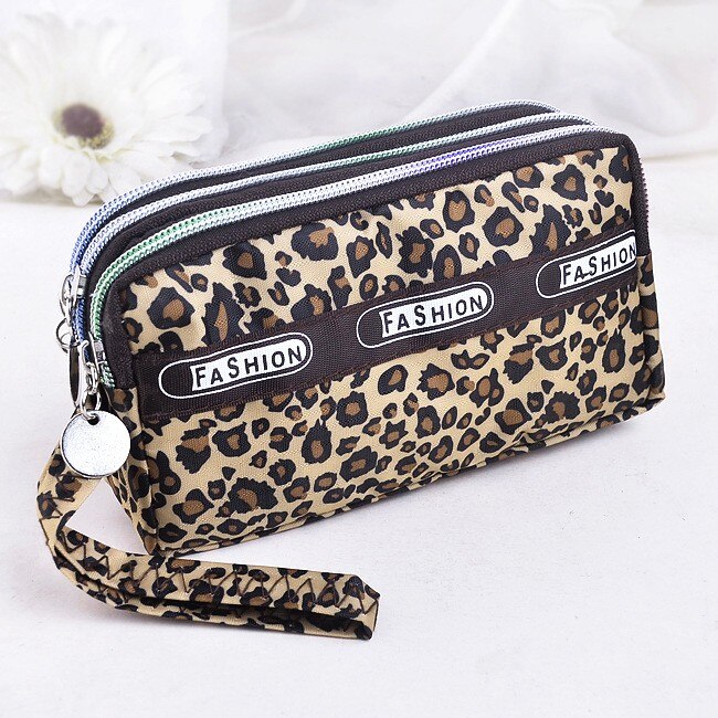 Zipper Dame Geldbörsen Frauen Brieftasche Leinwand Stoff Geldbeutel Floral Herz Geldbörse Armband Handtasche Mädchen Brieftaschen Burse Taschen