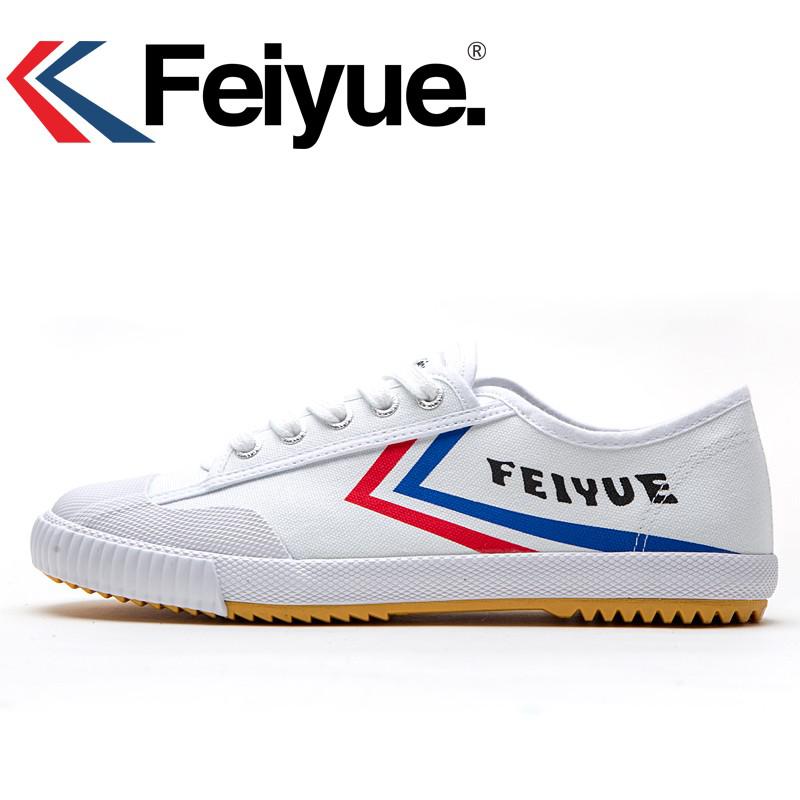 Dafufeiyue Verbesserte version Turnschuhe Klassische Schuhe, kampfkunst Taichi Taekwondo Wushu Kungfu Weichen bequemen männer schuhe: white shoes334 / Europe46