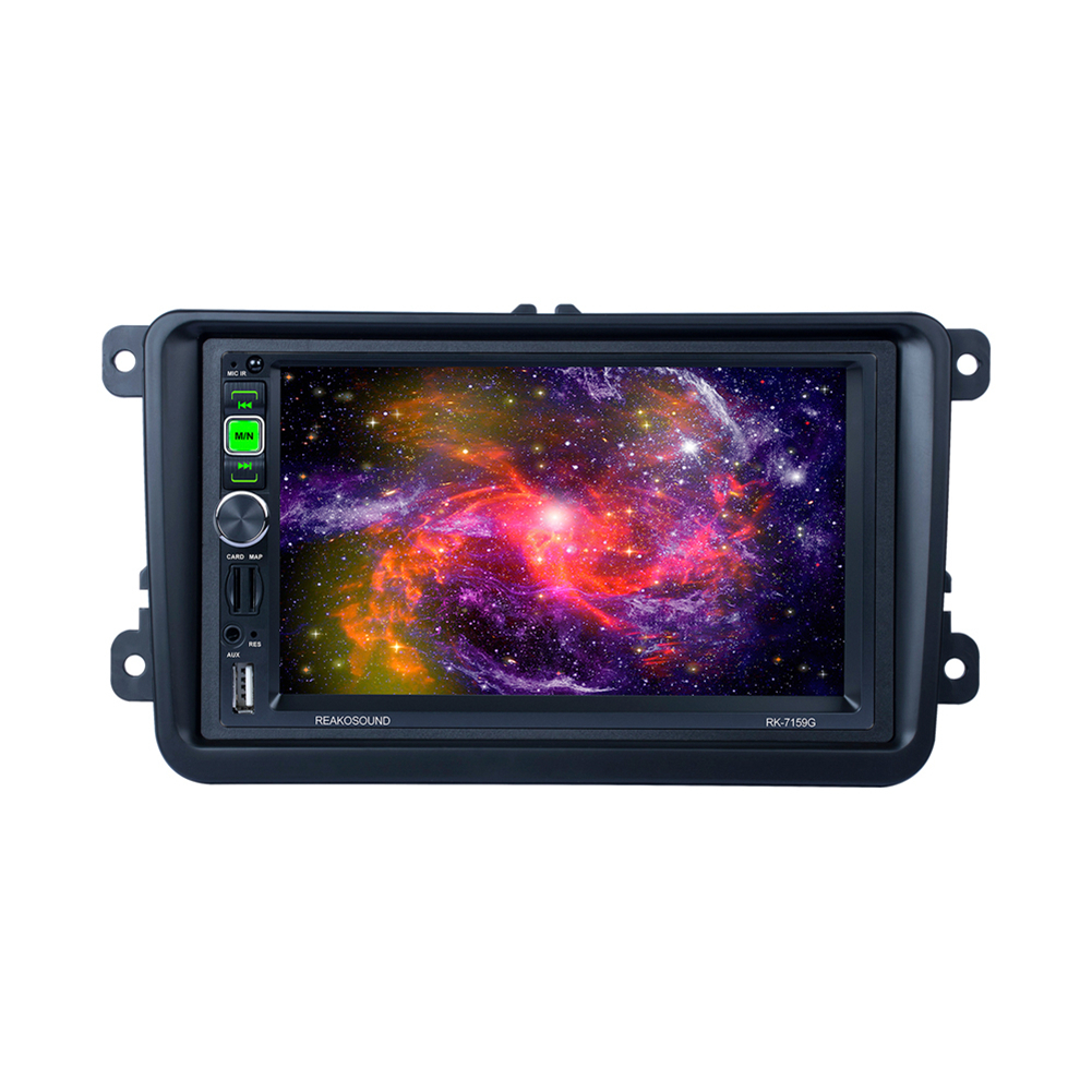 7 zoll Auto Radio DVD CD Faszie Rahmen Scheibe MP5 Montage Radio Medien Spieler Schnell Installieren Für Volkswagen VW trimmen Installation Bausatz