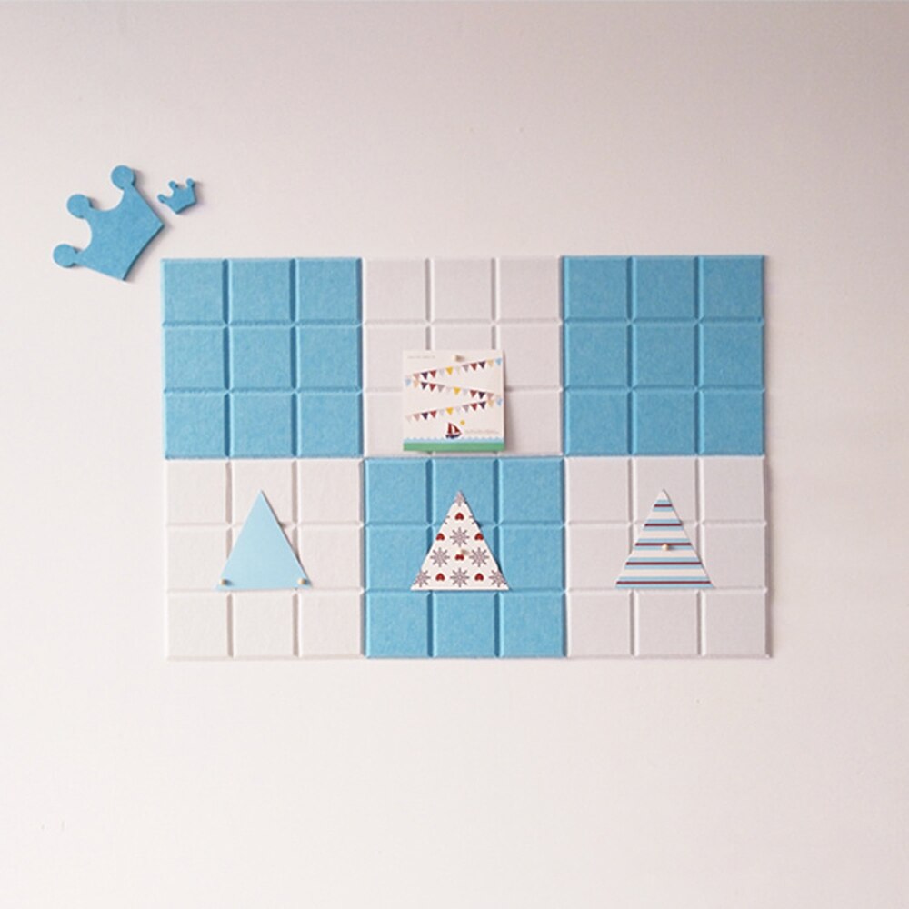 Tableau de fond en feutre multicolore, bricolage, Puzzle Photo mural, tableau de messages pour la maison bricolage de décoration