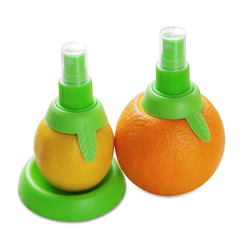 LUCOG 2pcs Mini Lemon Sprayer Fruit Juicer Citrus Lime Juicer Squeezer Reamer Kitchen Citrus Sprayer Lemon Lime