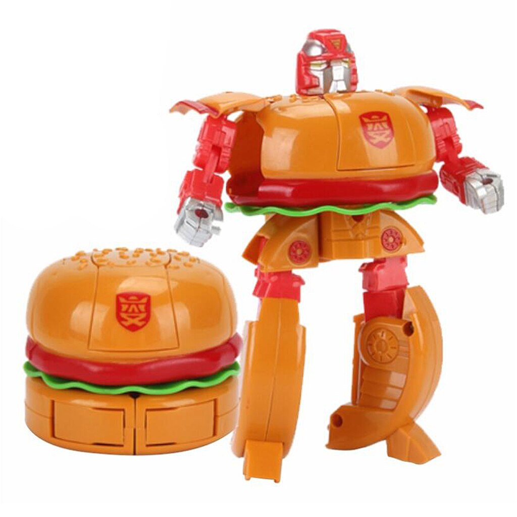 Hamburger presenta giocattolo educativo giocattolo educativo Robot esemplare