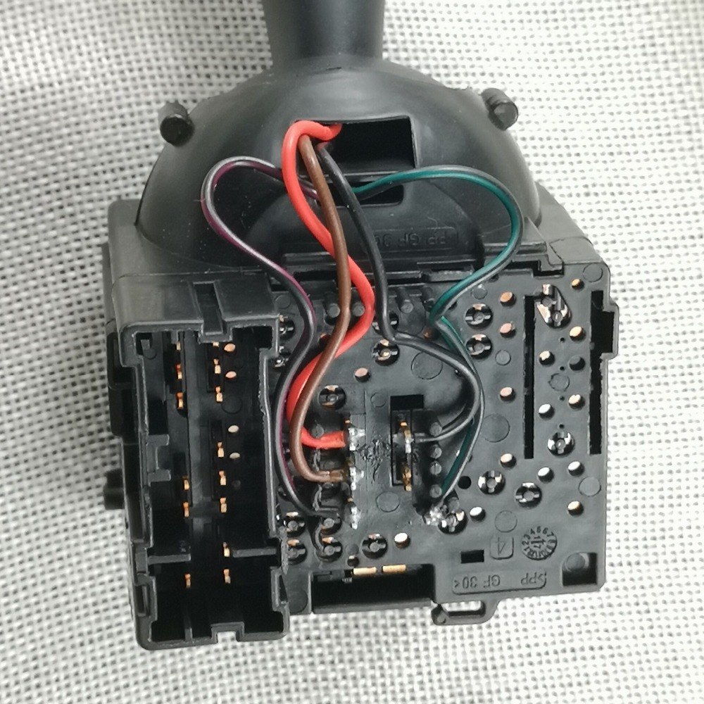 Claxon en la palanca izquierda del intermitente, para Dacia, Dokker, Duster, Lodgy, Logan, Sandero, 251682, 8201167988, 681726046R, 255405056R, 255400337R