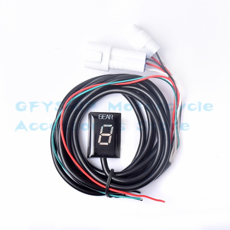 Pour Yamaha YFZ450 ATV YFZ 450 2007 Moto1-6 niveau compteur numérique moto Plug & Play indicateur de vitesse accessoires de moto