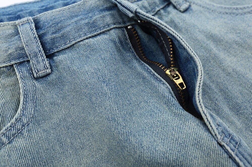 High Street Flared Denim Jeans Straight Mens Casual Trousers Harajuku Loose Oversized Couple Pants Men Bell Bottom Jeans