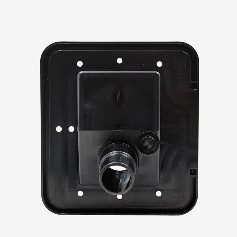 151X166 mm RV Hatch Cover Accessories Lockable Water Inlet Parts with Keys Square Threaded Fill Dish for Rv Trailer