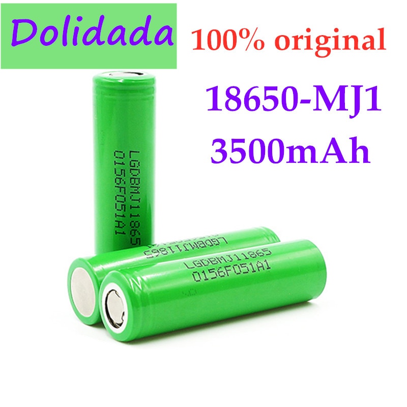 20Pcs Originele MJ1 3.7 V 3500 Mah 18650 Lithium Oplaadbare Batterij Voor Zaklamp Batterijen Voor 18650 Lg MJ1 3500 mah Batterij