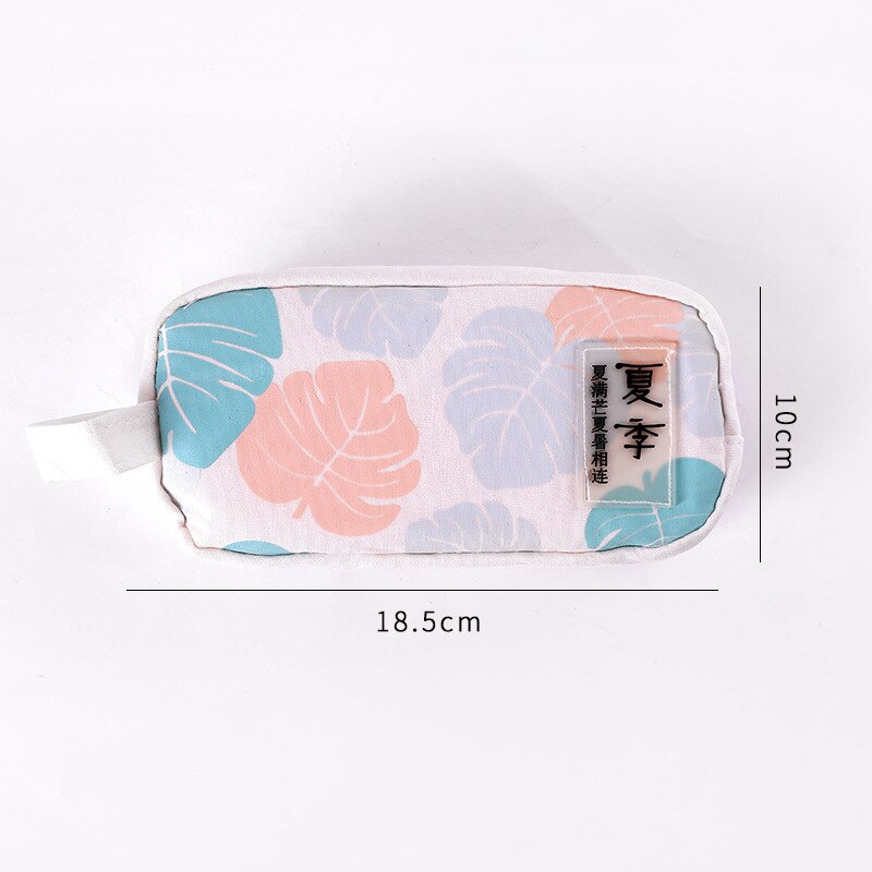 Large Capacity Canvas Pencil Cases Cute Kawaii Bear Pencil Box Big Pen Case For Girls Korean Stationery Office School Supplies: 2