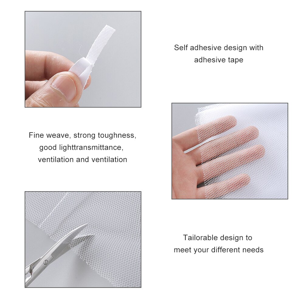 Indoor Insect Fly Screen Curtain Mesh Bug Mosquito Netting Door Window Anti Mosquito Net For Kitchen Window