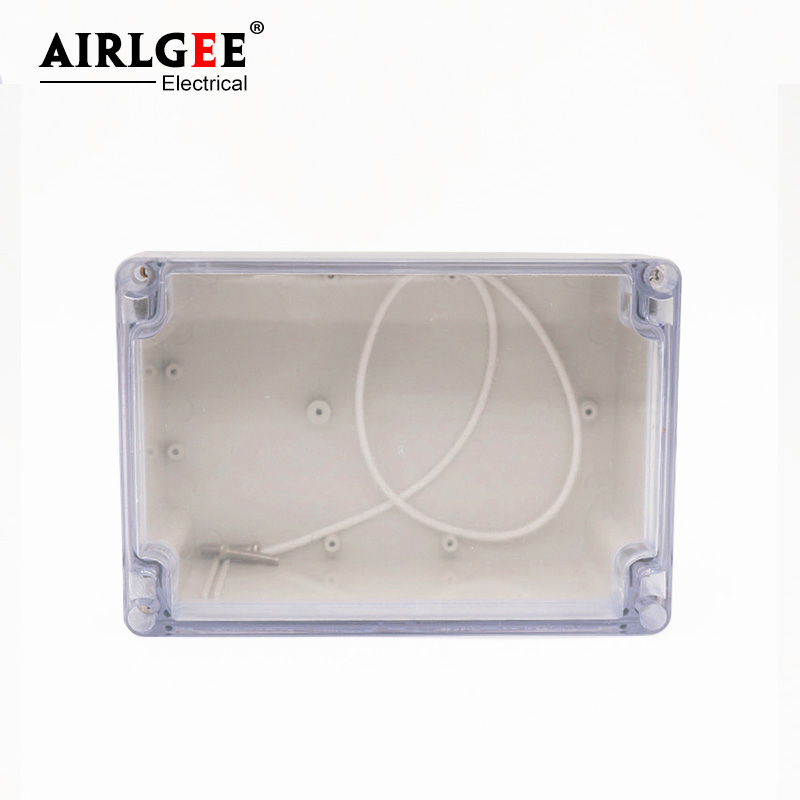 160 x110 x90mm transparent cover plastic waterproof and dustproof sealed junction box electrical box power supply line box