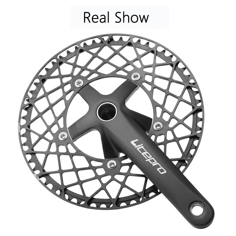 Litepro Spider Bicycle Chainring for Brompton Folding Bike MTB Road Bike Chain Wheel Crank 53/56/58T 130BCD Ultralight CNC