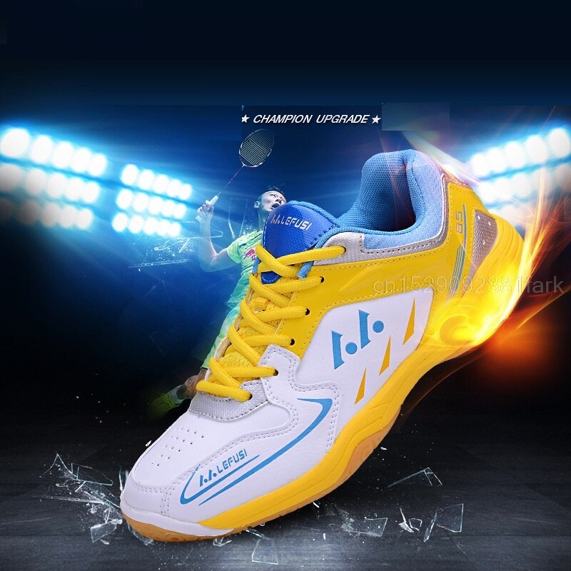 Unisex Training Table Tennis Shoes Men Anti-Slippery Sneakers Women Breathable Tennis Shoes Handball Shoes