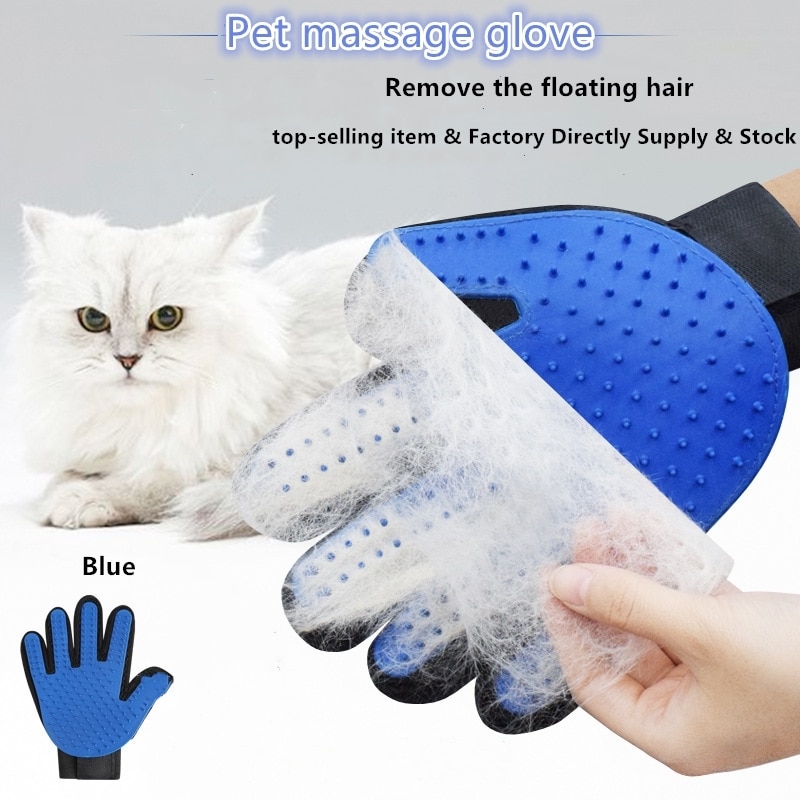 Massage Handschoen Pet douche handschoenen voor Hond & Kat Bericht Mooi Gebruik voel je je als groomer