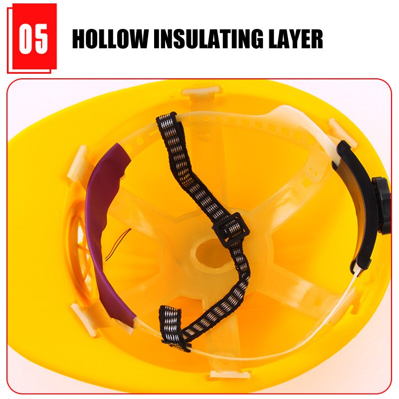 YGNE-casco de seguridad con ventilador de energía Solar, gorra de ingeniería, protección duradera, ajustable, para verano