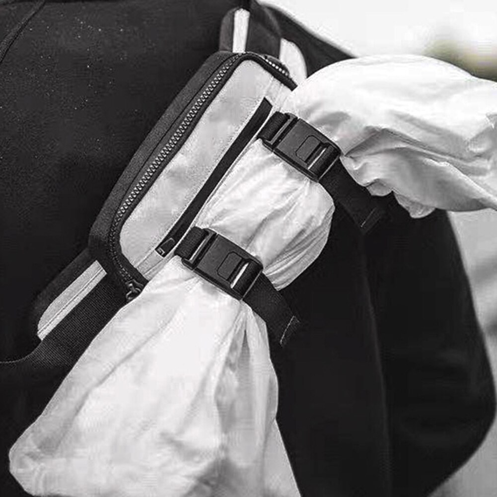 Sac de poitrine en tissu Oxford, sacoche de ceinture, harnais multifonctionnel Hip Hop, WHShopping