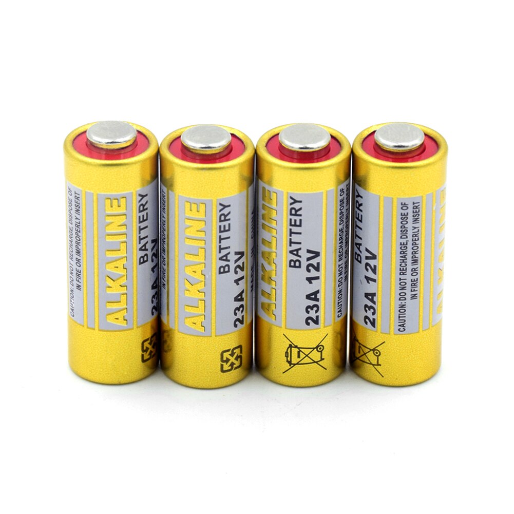 4pcs 12v 23A 23AE Dry Battery 23GA A23 A23S E23A EL12 GP23A K23A 21/23 GP23AE LRV08 8F10R 8LR23 Alkaline Battery