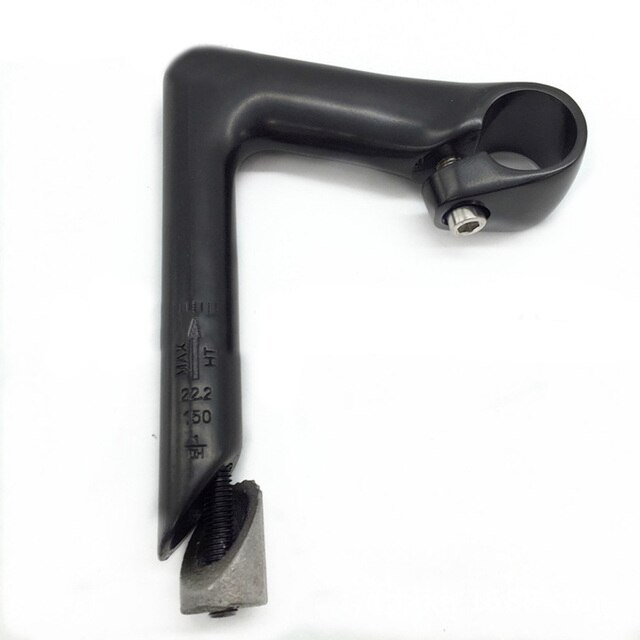 1 * fahrrad Fahrrad Feder Vorbau Steigleitung 100mm Erweiterung Stengel Lenker 25,4mm Durchmesser Universal- Klemme Lenker Zubehör: Schwarz