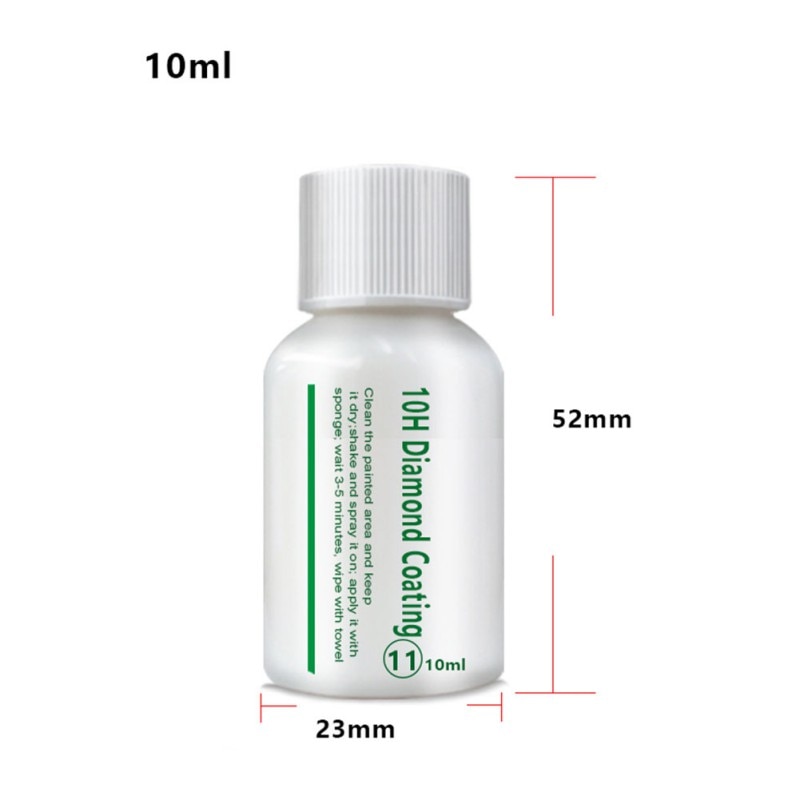 10H Diamond Coating Hydrophobic Glass Coating Ceramic Automotive Coating Car Kit Diamond Hydrophobic Glass Coating Polish