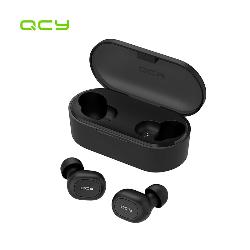 Qcy T1C Power Tws Bluetooth V 5,0 Kopfhörer 3D Stereo Sport Drahtlose Kopfhörer Mit Dual Mikrofon