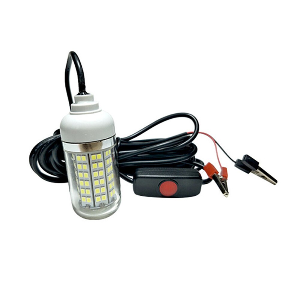 Lámpara de luz LED subacuática resistente al agua, 12V, sumergible, para pesca nocturna, barco, iluminación exterior, DTT88