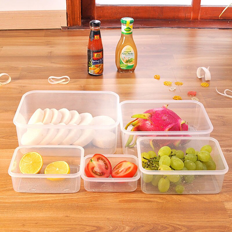 Lunch box refrigerator storage box home frozen sealed microwave food plastic storage box thickening crisper ZP7051416