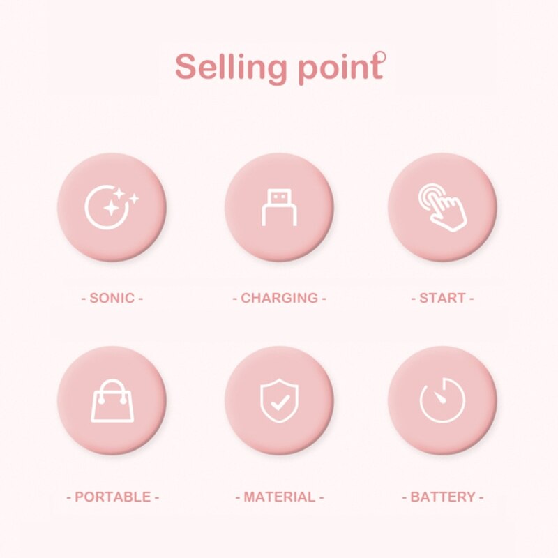 Contact Lens Cleaner Machine Ultrasone Reiniging Machine 12000Rpm Hoge Frequentie Trillingen Timing Oplaadbare Cleaner