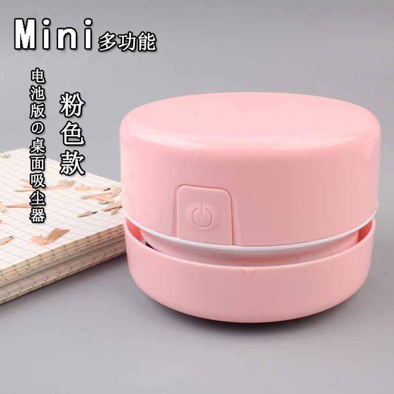 Mini Stofzuiger Desk Set Bureau Dust Tool Thuis Tafel Kawaii Bureau Accessoires Organisator Kerstcadeau D50: Pink