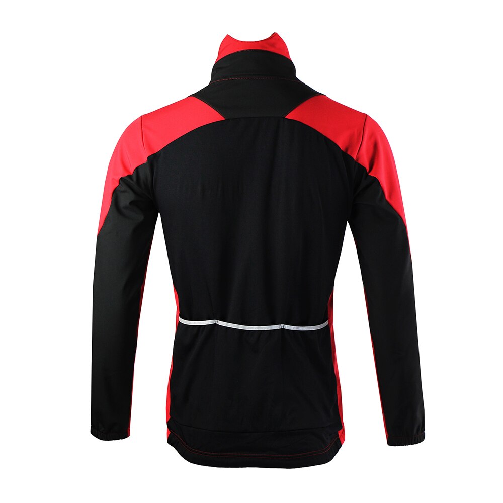 Lixada Mannen Outdoor Fietsen Jas Winter Thermische Ademende Comfortabele Lange Mouwen Jas Waterbestendig Rijden Sportkleding