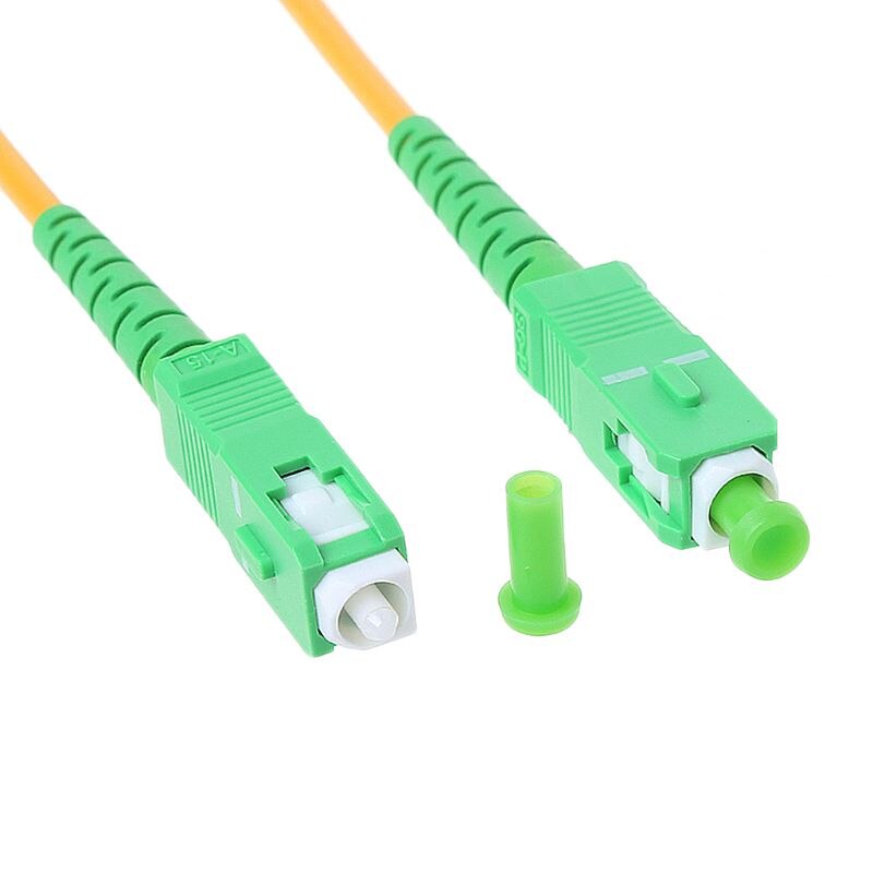 Sc / apc-sc / apc -sm 3mm fiberoptisk jumperkabel enkeltmodus forlengelses patchledning 19qb