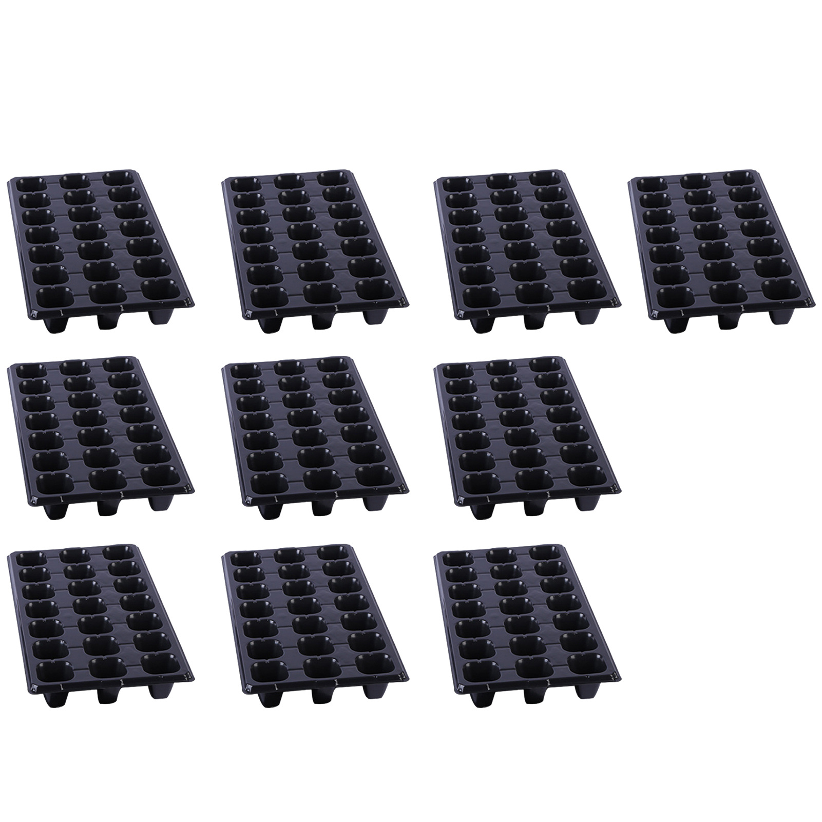Plateau de plantation de légumes succulents, grille à 21 trous, prise de plantation de légumes succulents, Pots de culture de jardin, jardinières, décoration de jardin, arrosage: 10pcs