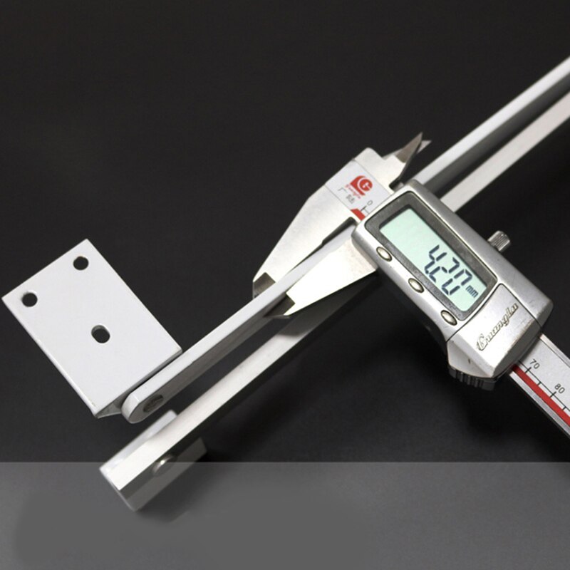 Limiteur de contrevènement de vent coulissant de fenêtre en aluminium de pont cassé d'acier inoxydable à l'intérieur du Support de vent de contrôleur d'angle de deux liens