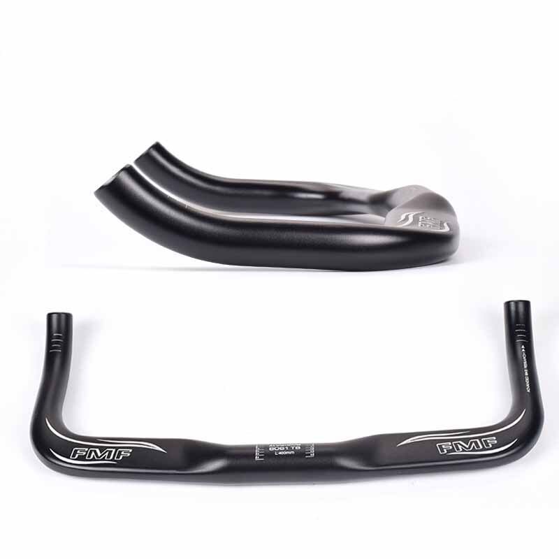 Bicycle Handlebar TT Bar Aluminum Alloy Road Bike Rest Handlebar Dead Fly Racing TT Plane Handlebar Road Bicycle TT Handlebar