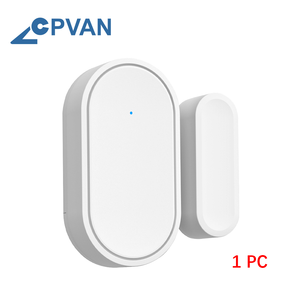 CPVAN Tür Sensor 433mhz Tür Offen/Geschlossen Detektoren Hause Alarm Kompatibel Mit Heimat Sicherheit Alarm System: Tür Sensor X1