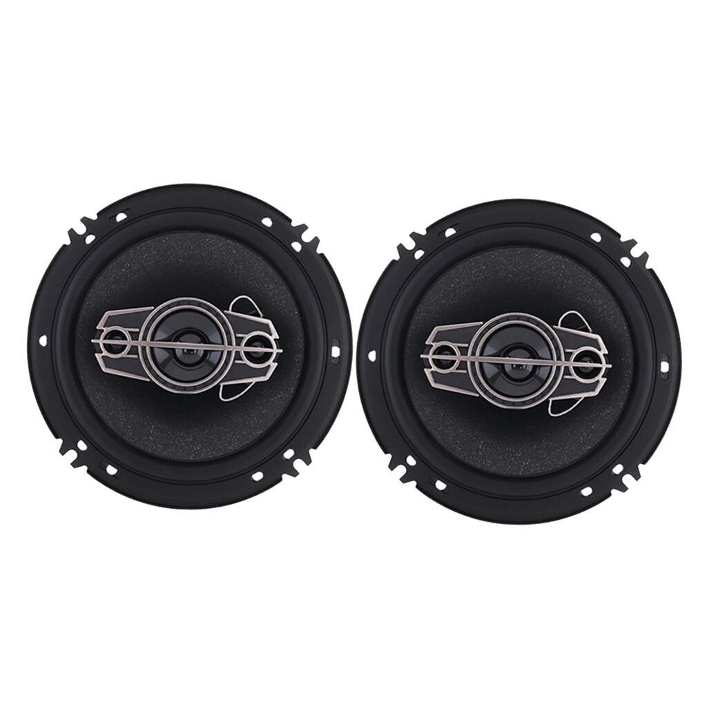 Par de altavoces de música coaxiales de 4 vías para coche, 6,5 pulgadas, fácil de instalar