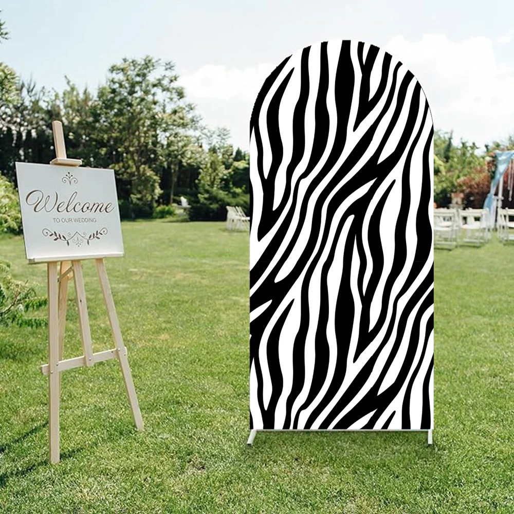 Mochicka selvagem um arco pano de fundo capa animais textura leopardo girafa zebra padrão selva safari folhas aniversário chá de bebê: PEACOCK BLUE / 120 * 200