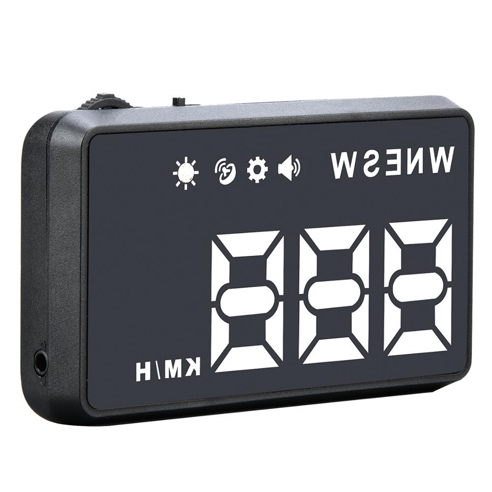 H1 HUD Head-Up Display Car-styling Hud Display Overspeed Warning Windshield Projector Alarm System Universal Auto