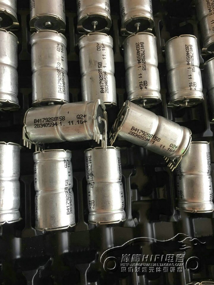 Original 100% Europe import 63v1500uf high temperature aviation grade fever capacitor B41792S8158Q2