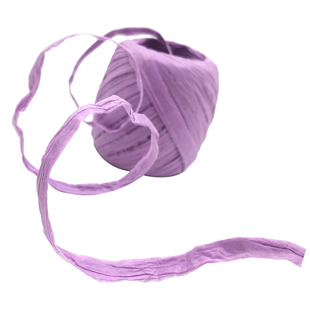 Raffia papier lint touw touw  ,1 rollen raffia lint/touw , 22 meter per rol, verpakking papier touw voor kerstmis