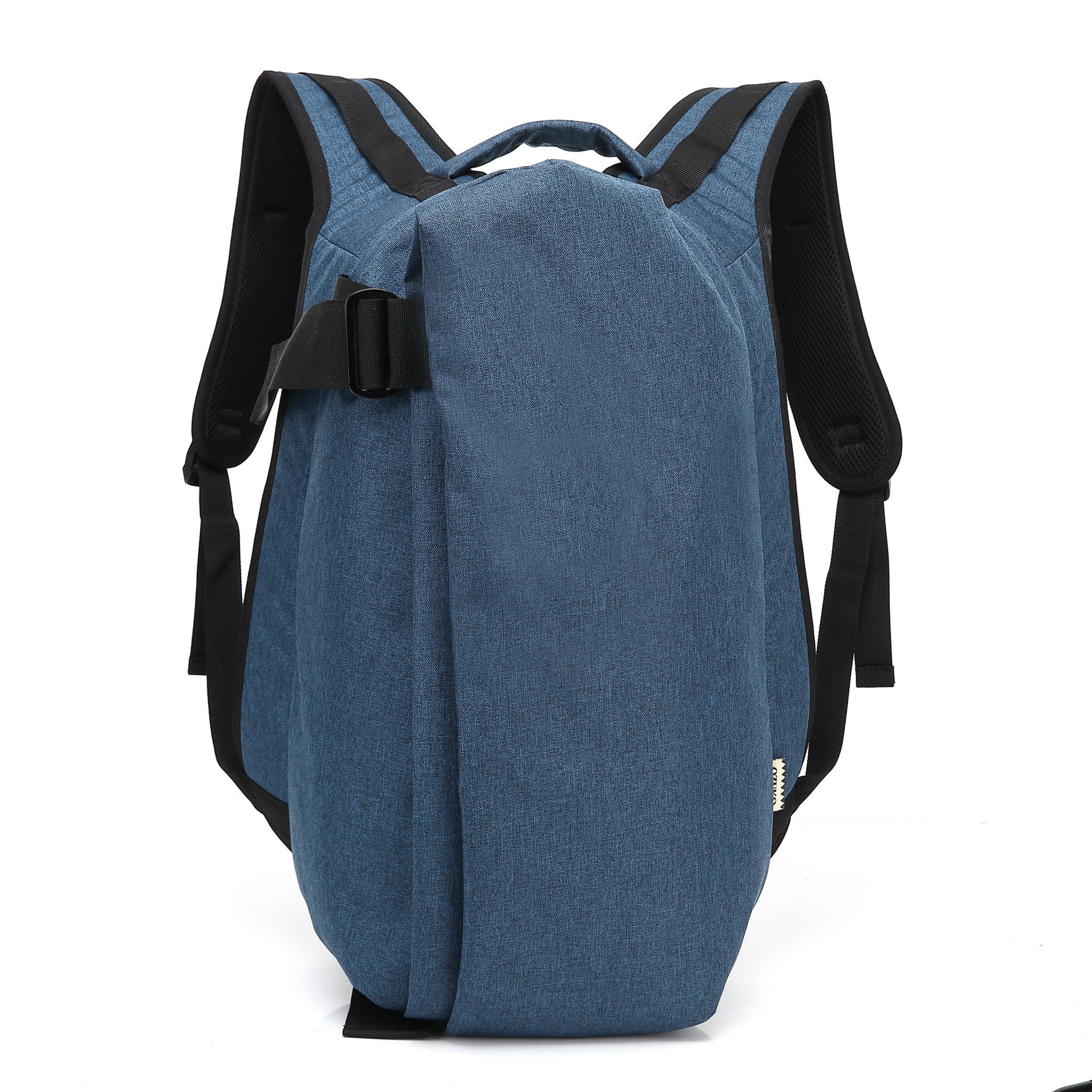 Korean Men Casual Travel Backpack for 15.6" Laptop Women Waterproof School Bag USB Charging Teenager Boys Girls Pack: Blue