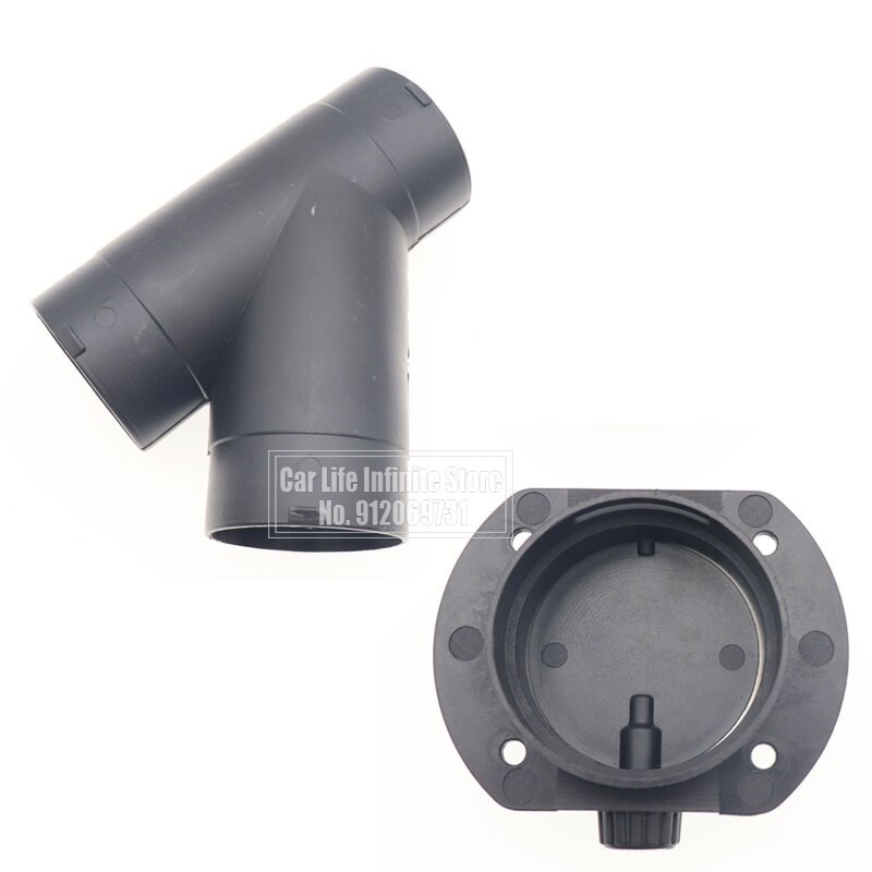 75Mm Y Stuk Air Vent Leidingen Elleboog Pijp Uitlaat Uitlaat Connector Joiner Voor Webasto Eberspaecher Diesel Standkachel Accessor