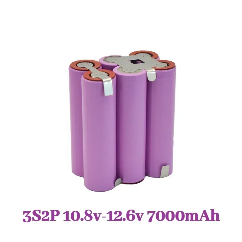 20A 18650 35E 3500mAh 7000mAh 3S 4S 5S 6S 8S 7.4V 12.6V 14.8V 18V 25.2V 29.6V do akumulatorów śrubokrętów akumulator spawalniczy: YELLOW