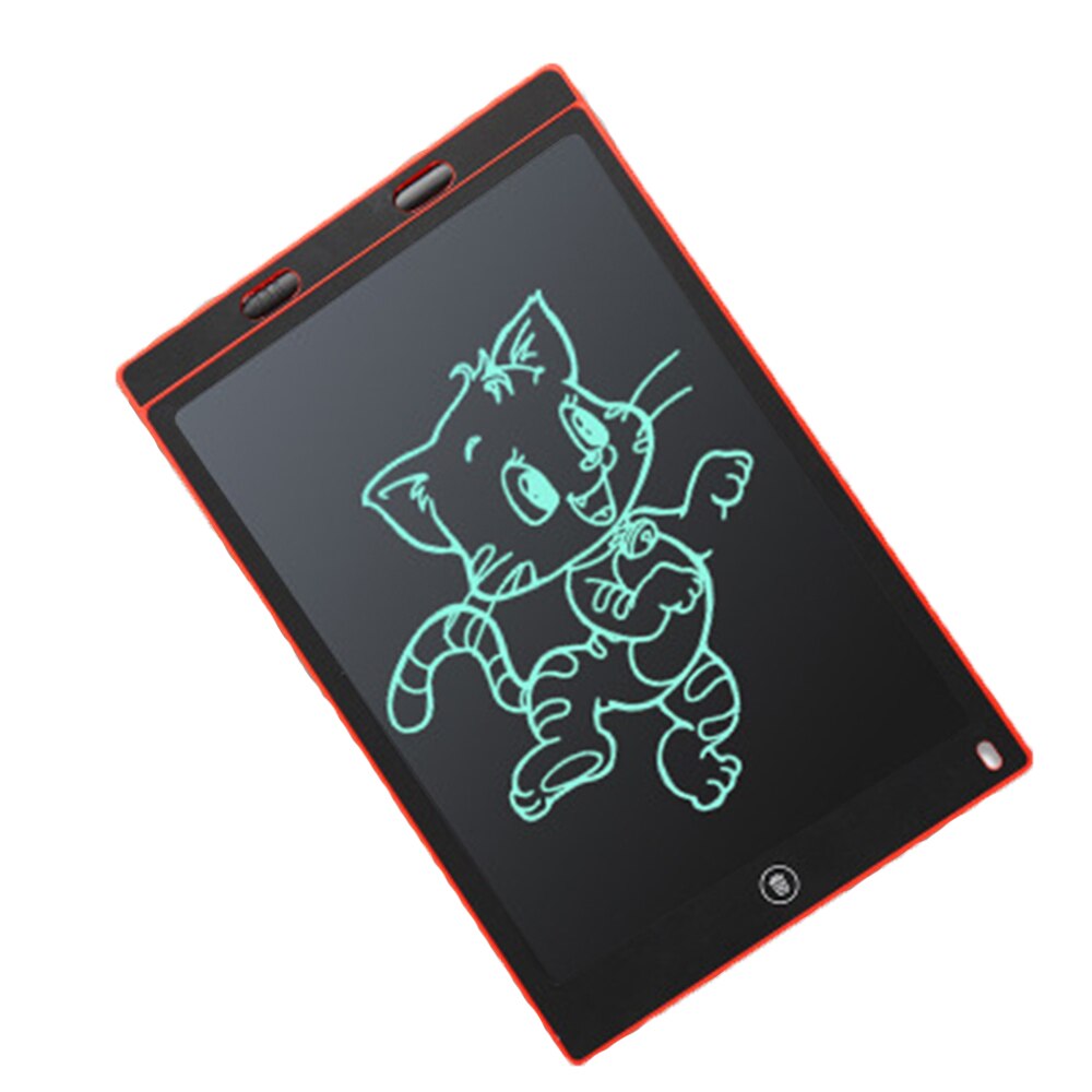 12 inch Portable Smart LCD Writing Tablet Electronic Notepad Drawing Graphics Handwriting Pad Board ultra-thin Board: red / 8.5 inch