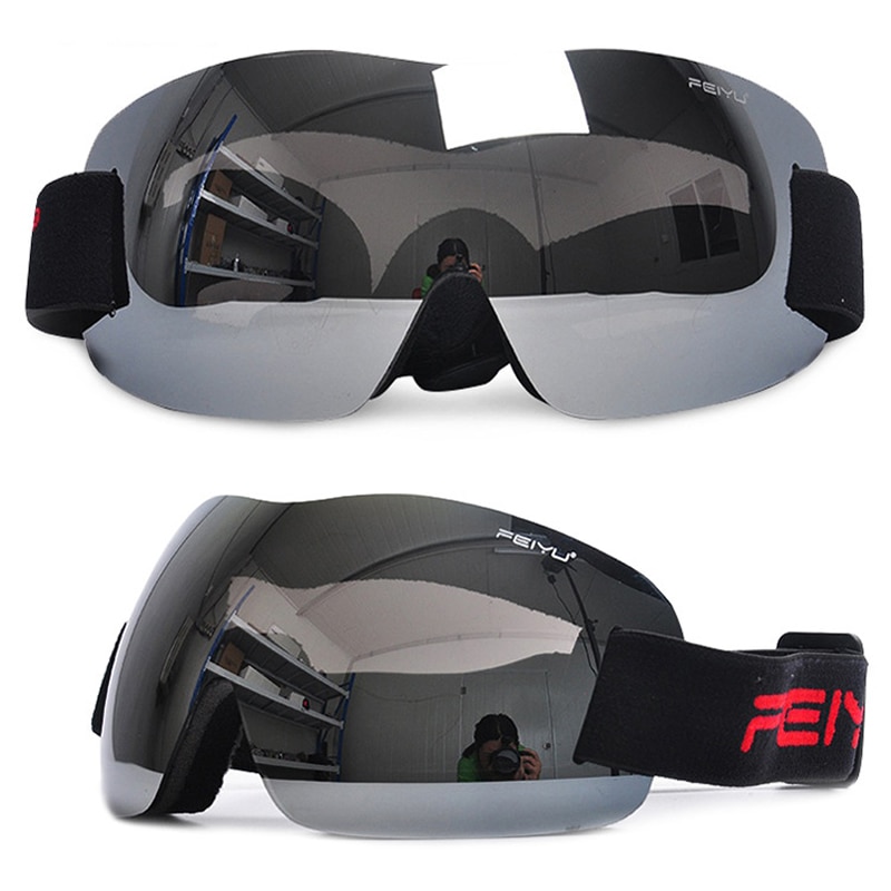 Skidglasögon män kvinnor snowboardglasögon enkelglasglasögon för vuxna skidåkning cykling vandring ögonskydd