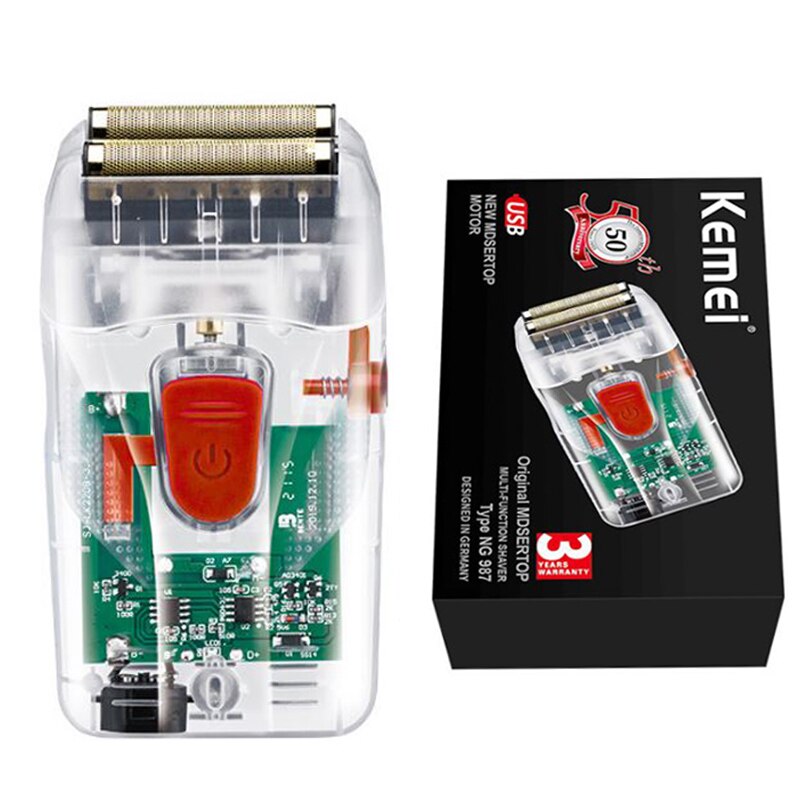 Original barber finishing tool hair electric Shaver for men rechargeable beard razor fade bald head shaving machine