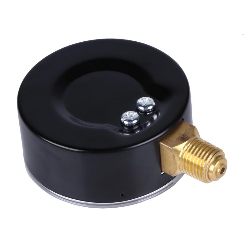 1/4 zoll Manometer 6 Bar Kompressor Druckluft Manometer für Luft Wasser Öl Gas Messung