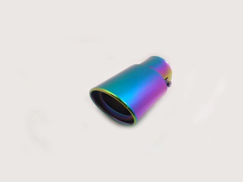 Car muffler exterior end pipe dedicate exhaust tip tail outlet ornament vent 1pcs For Peugeot: A1130Ma63